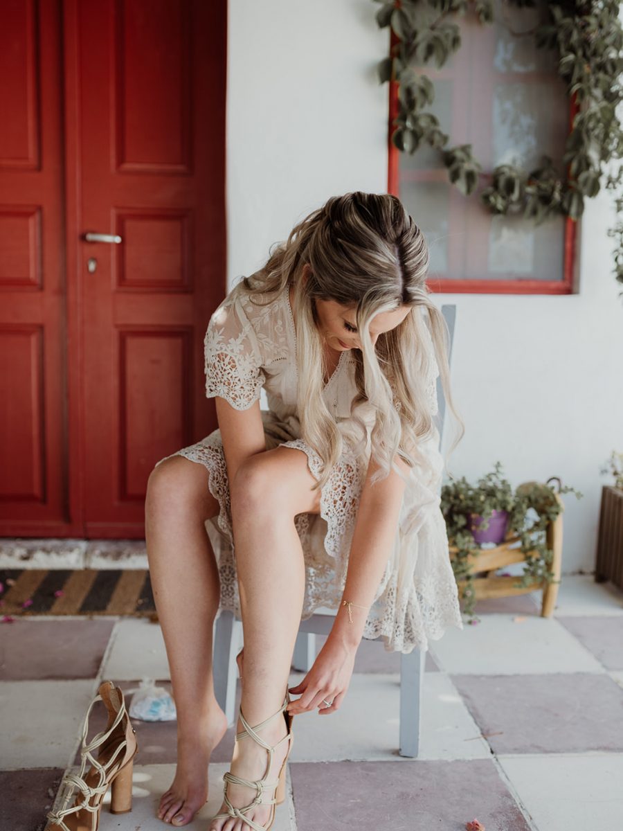 Claire & Craig's Santorini Elopement