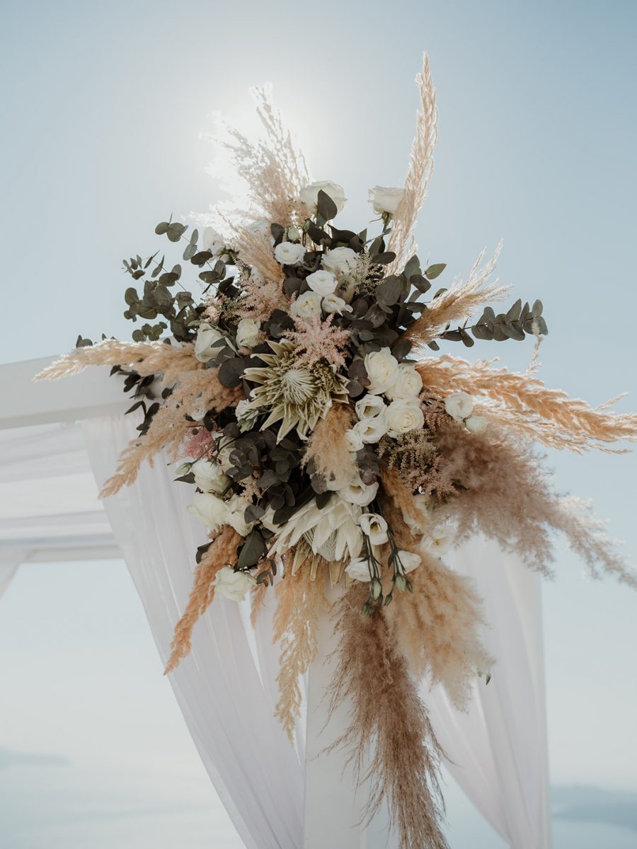 Claire & Craig's Santorini Elopement